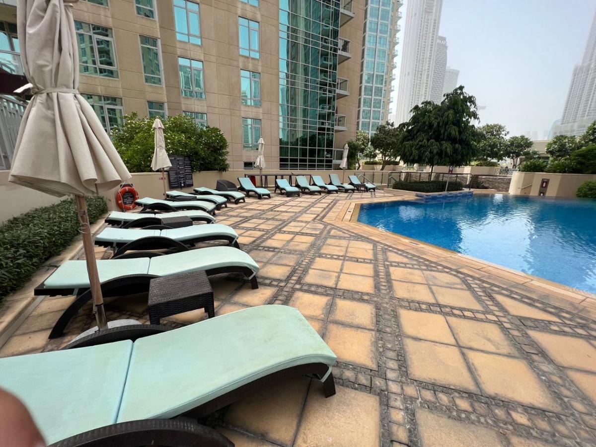 First Class 2Br With Burj Khalifa & Downtown View Dubái Exterior foto